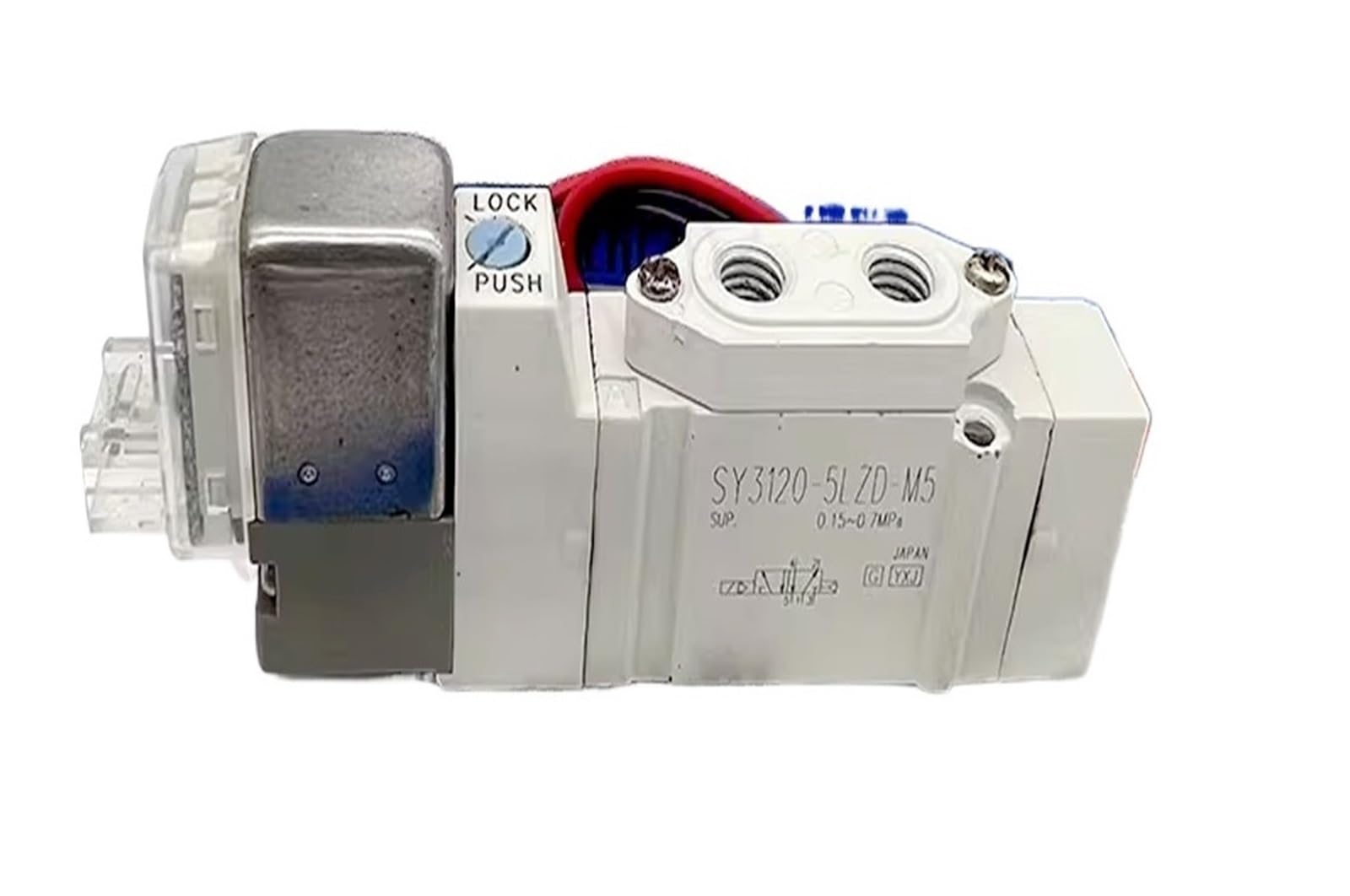 Électrovanne SY3120-5LOZ-C4 pour un contrôle de débit pneumatique ultra précis
