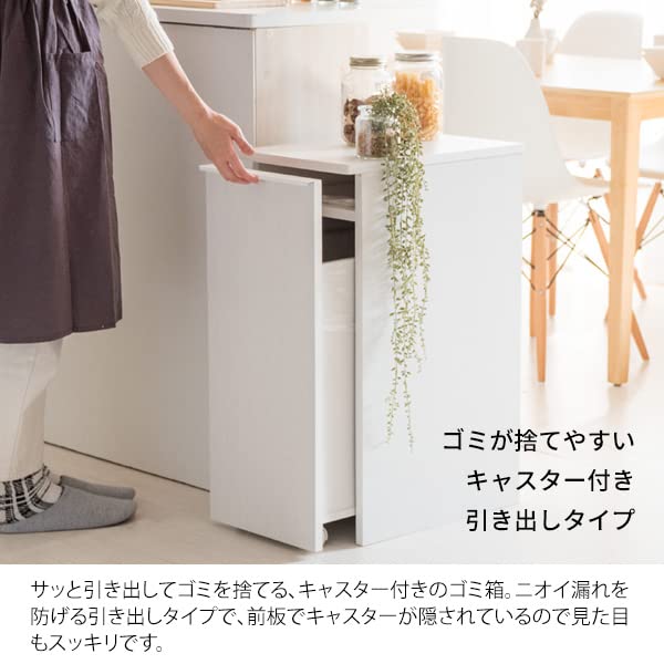 Amazon｜ゴミ箱 ごみ箱 ダストボックス 45L キッチン リビング スリム