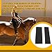 Dansydaisy 5 Pcs Equine Saddle Shims 2 Sizes Horse Saddle Pad Shock Absorbing Western Seat Cushion for Equine Protection Supplies