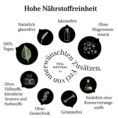 Vitamin B-Komplex Feel Natural – 180 vegane Kapseln mit B-Vitaminen