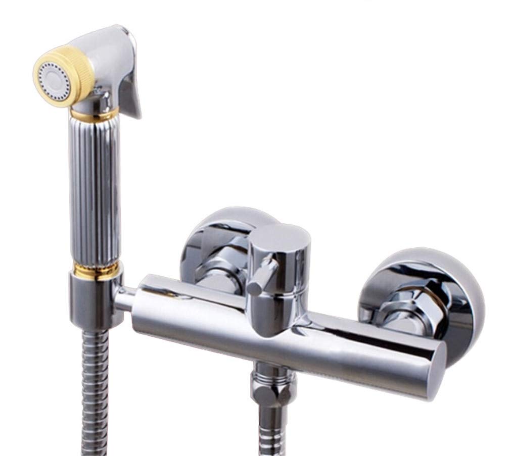 Shattaf robinet bidet pulvérisateur mélangeur eau chaude froide WC