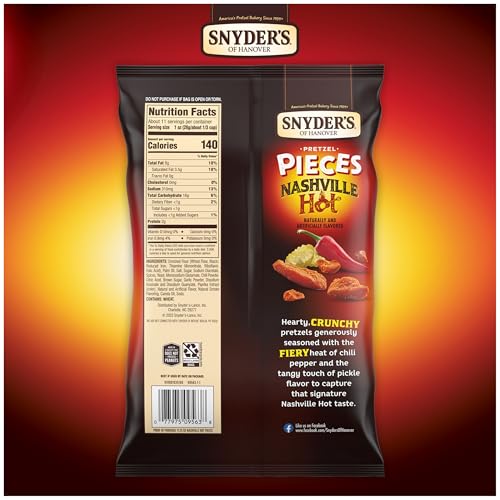 Image of Snyder's of Hanover Pretzel Pieces, Nashville Hot, 11.25 Oz