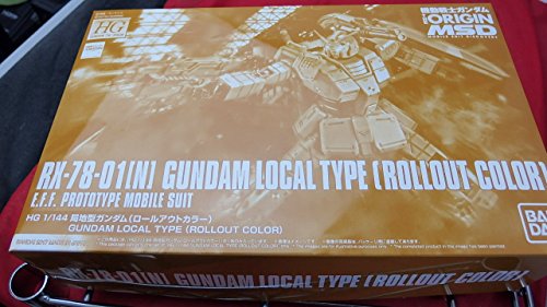 Bandai HG 1/144 RX-78-01 Gundam Local Type ROLLOUT COLOR
