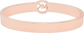 Michael Kors Women's Stainless Steel Bangle Bracelet with Crystal Accents