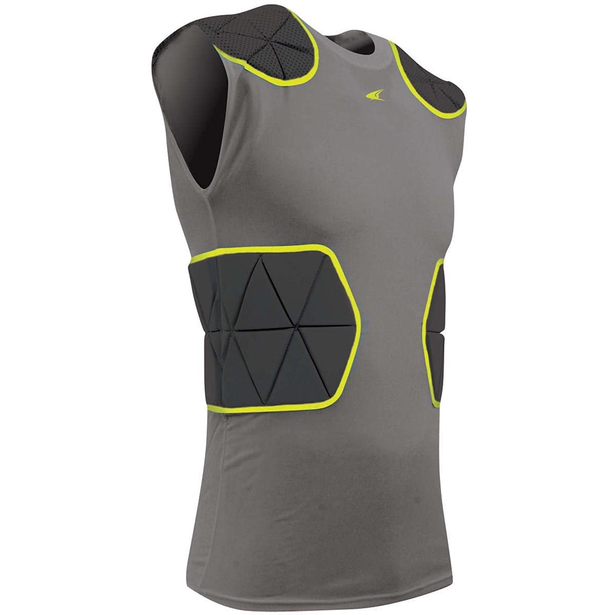 Champro Unisex Tri-Flex-Kompressionsshirt mit Integriertem Polstersystem Tri-Flex Fußball-Kompressionsshirt mit Polstersystem