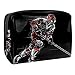 Trousse de Toilette Hockey sur glace QUALITE PREMIUM trousse toilette Voyage Homme & Femme - FONCTIONNELLE, Solide, Simple, Efficace 18.5x7.5x13cm
