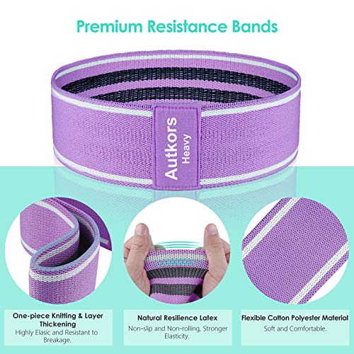 Autkors Elastici Fitness, [Set di 3] Bande di
