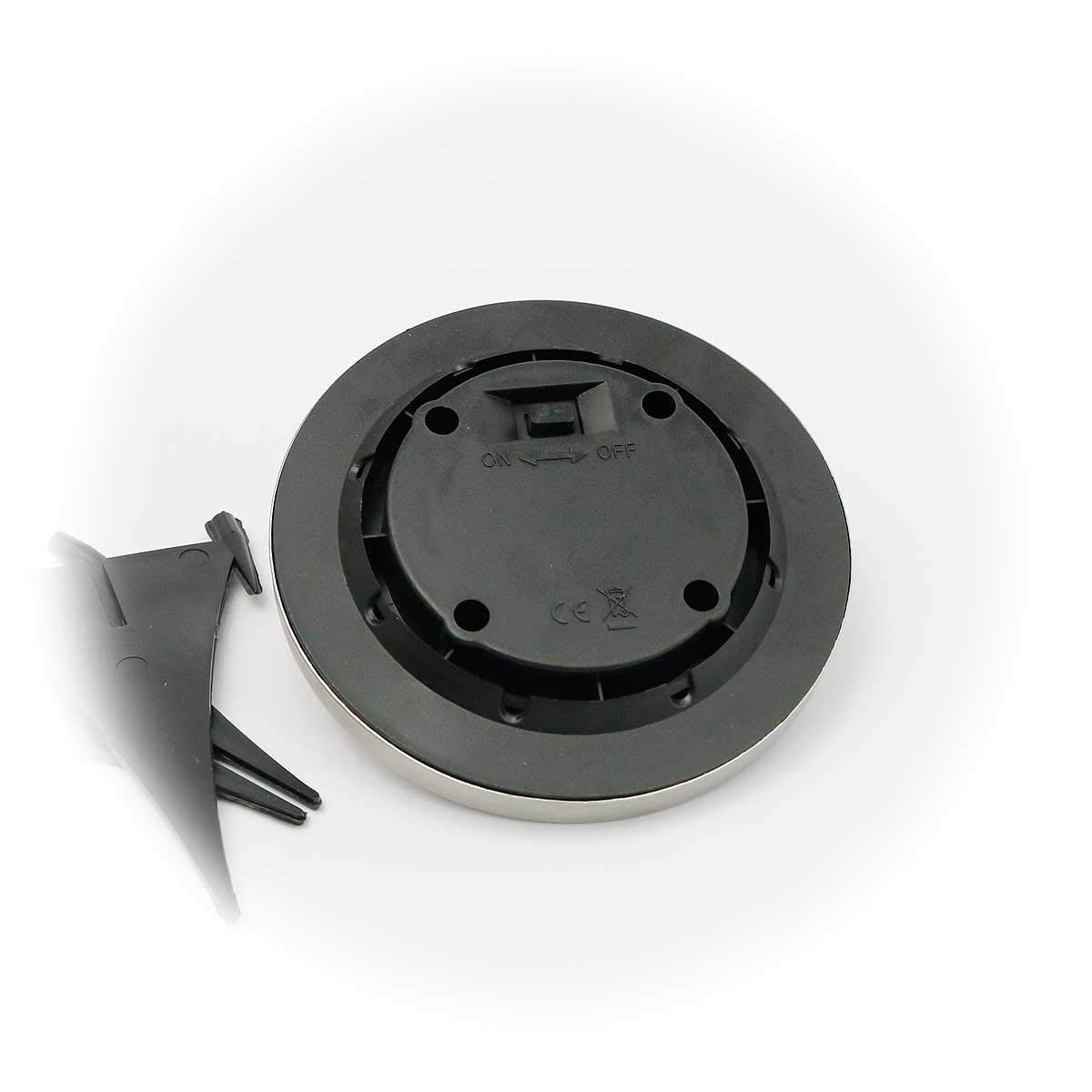 Segnapasso solare a LED "Lawnlight", set da 9, bianco caldo