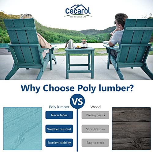 Cecarol Folding Adirondack Chair (1, Blue) #TOP5