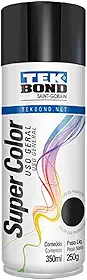 Tinta Aerossol preto brilhante Uso Geral 350ml/250g