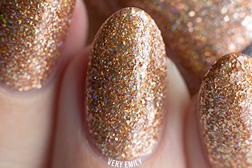 Image of ILNP The Harpist - Copper Holographic Nail Polish