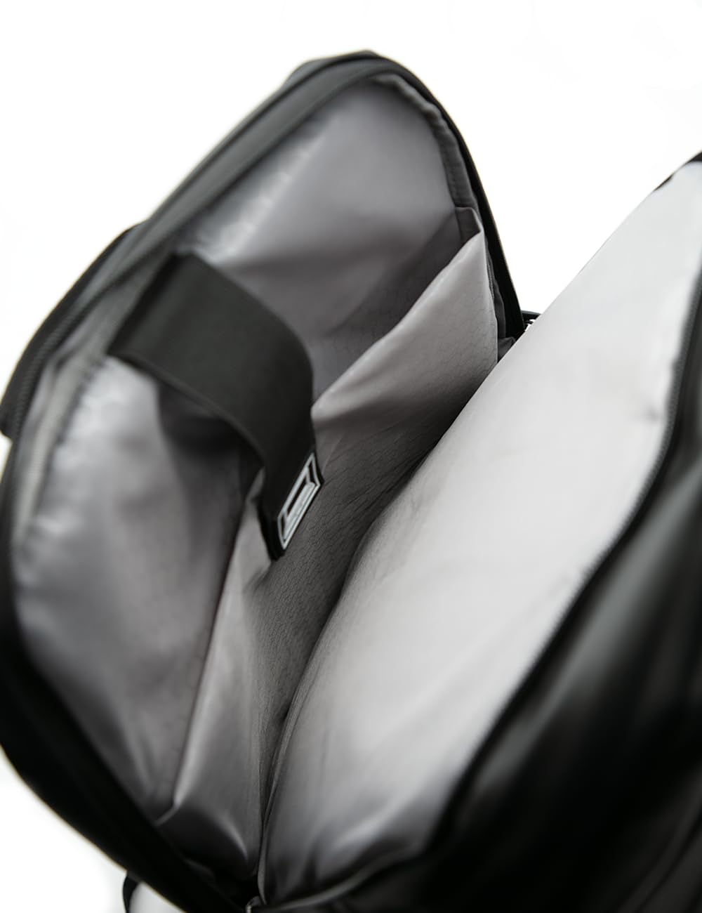 BARONE Zaino per computer portatile - grande capacità - Tessuto tecnico Impermeabile - Zaino per PC portatile con USB Charging Port Zaino funzionale per viaggi d'affari unisex
