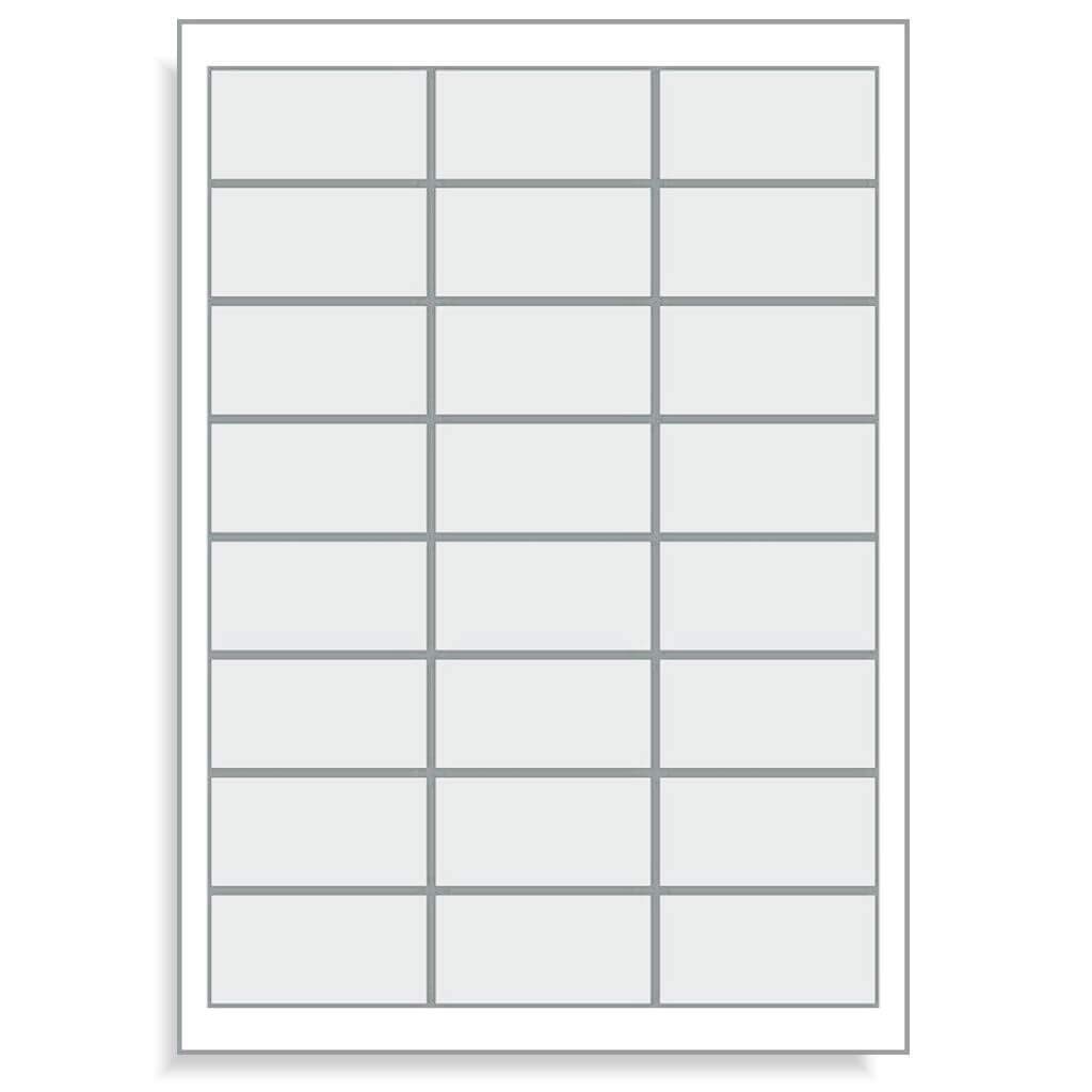 Etichette Autoadesive 64 X 33,9 Mm, 24 Etichette, A4, 100 Fogli