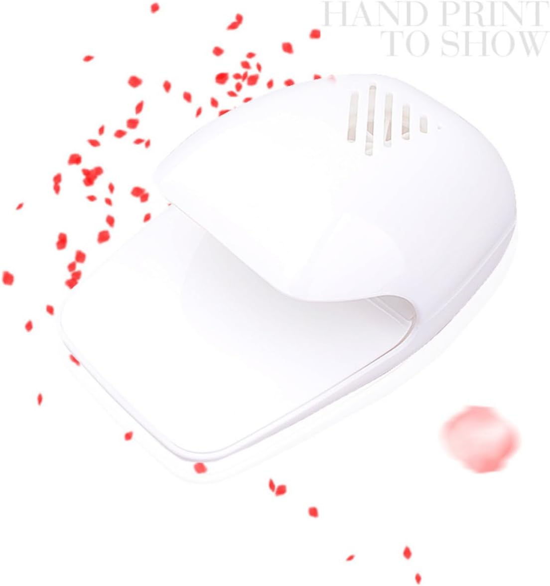 KALLORY 2pcs Mini Nail Fan Dryer Automatic Nail Dryer Tool Perfect for College Salons