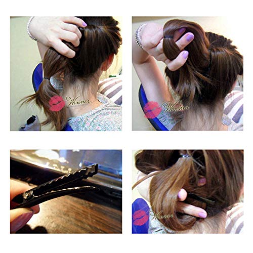 Andoer Conjunto de modelagem de cabelo Ferramenta de trança de cabelo Kit de ferramentas de pão de c