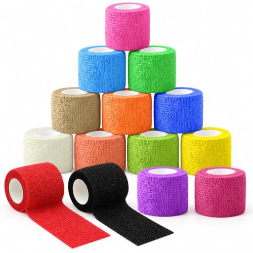 14 Banda Venda Cinta Bendaje Adhesiva Deportiva Tape Dedos (multicolor)