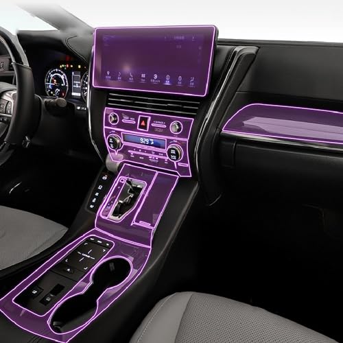 Accessoires PPF de protection pour écran GPS de voiture Lexus LM 350 h