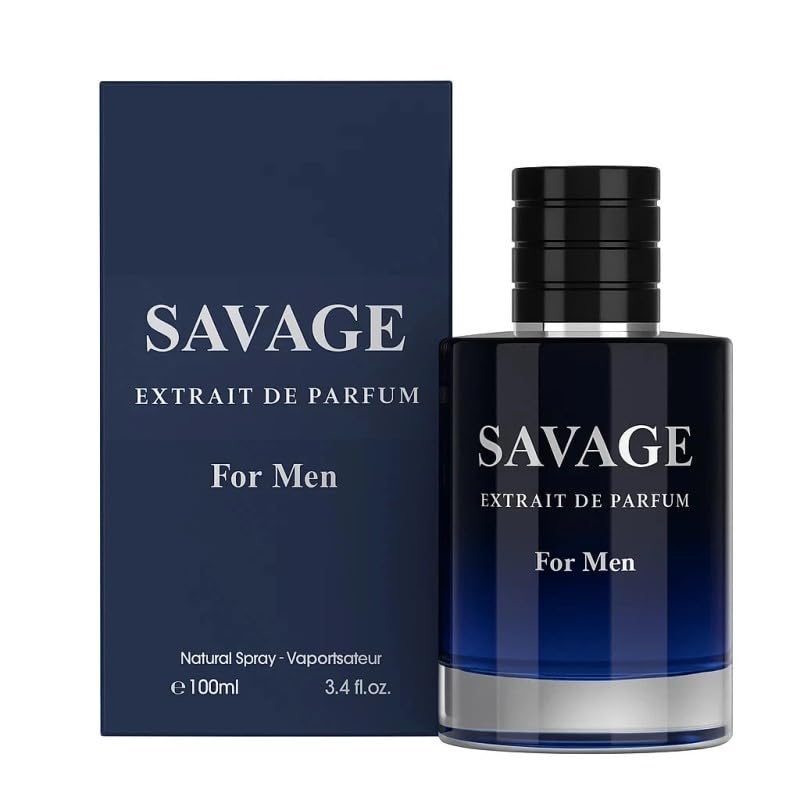 SAVAGE Extrait de Parfum para Hombre, Fragancia en Spray Natural, 3.4 fl oz3.4 fl.one