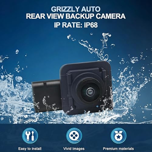 Image of No. JC3T-19G490-AD Rear View Backup Reverse Parking Camera /Rear View Camera | Compatible with Ford F-250 F-350 F-450 F-550 Super Duty 2017-2022 Reverse Park Assist Camera Replace#JC3T19G490AD