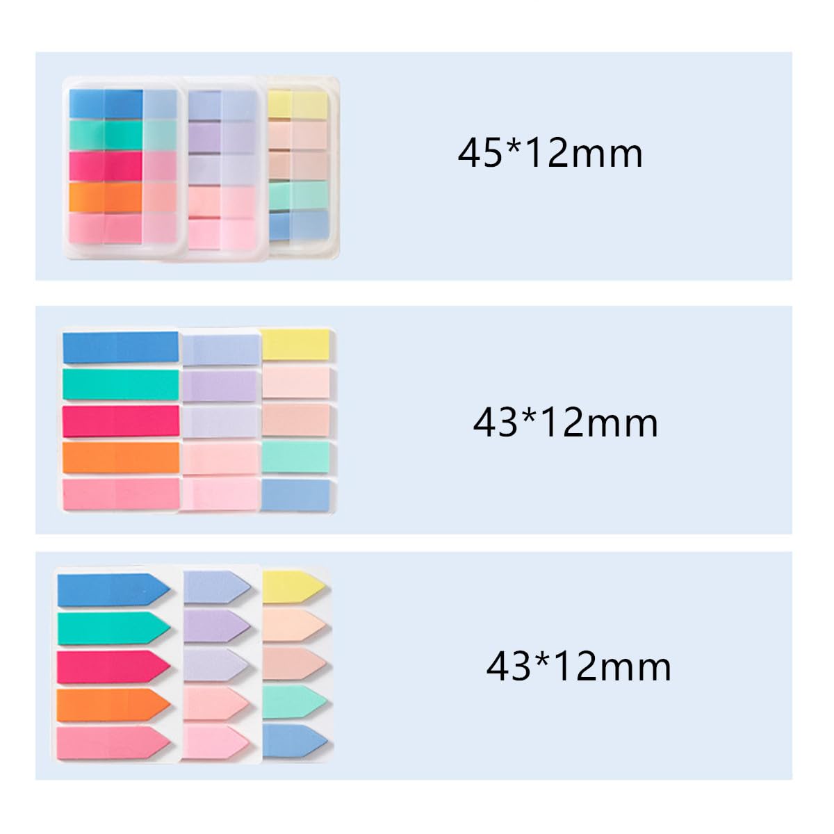 Amazon.co.jp: sekussii 付箋 強粘着 フィルム 半透明 ふせん 極細