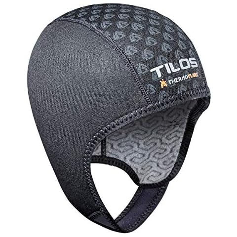 Tilos Thermoflare Eco Friendly Liner 1mm Swim Beanie, Improves Warmth and Comfort for Surfing Diving Kayak Rafting Canoe Snorkel Swimming Cap(Large) Cover