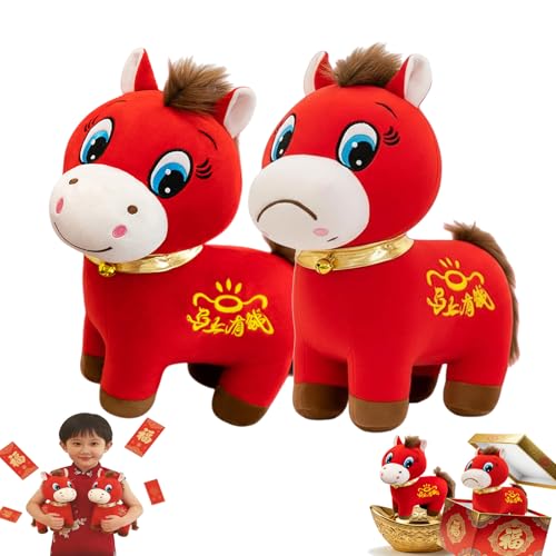 Crying Horse Toy 2-Pack with Smiling Horse- Funny Year of