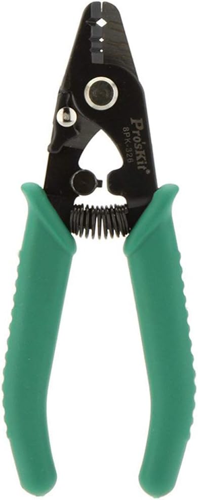 ProsKit 8PK-326 Professional Precision Fiber Optical Stripper Wire Stripper Fiber Optical Cutter-LEAN ON US