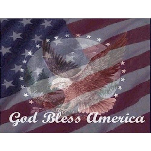 CaféPress God Bless America Taza Grande 15 oz Cerámica miniatura 3