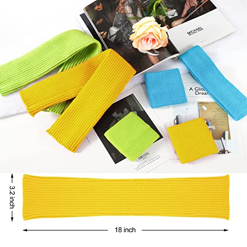 Image of ONUPGO Leg Warmers for Women 80s Party Accessories 80s Neon Knit Ribbed Leg Warmers Girls Junior Winter Leg Warmers Socks