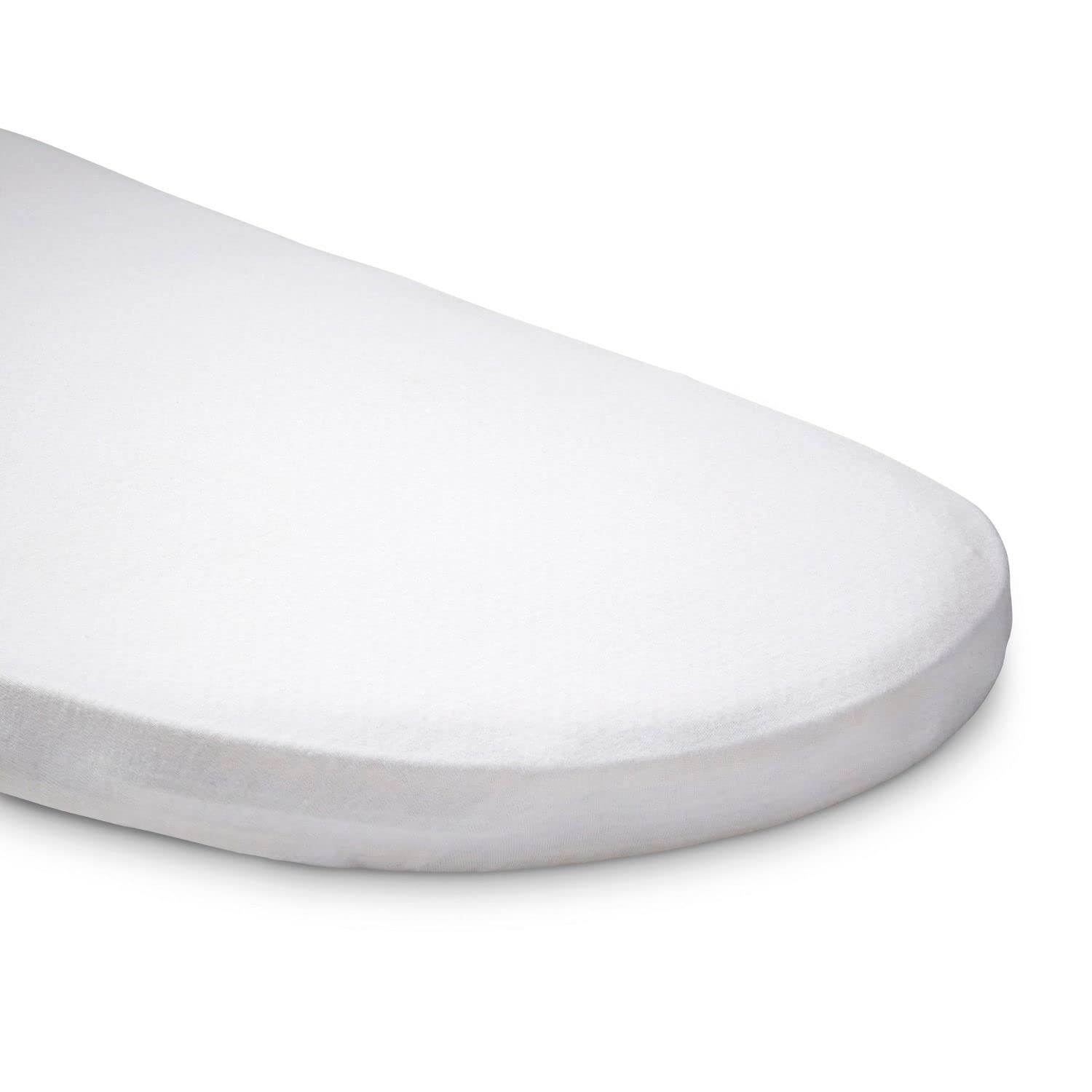 Rackhams White Fitted Sheet Twin Pack Moses