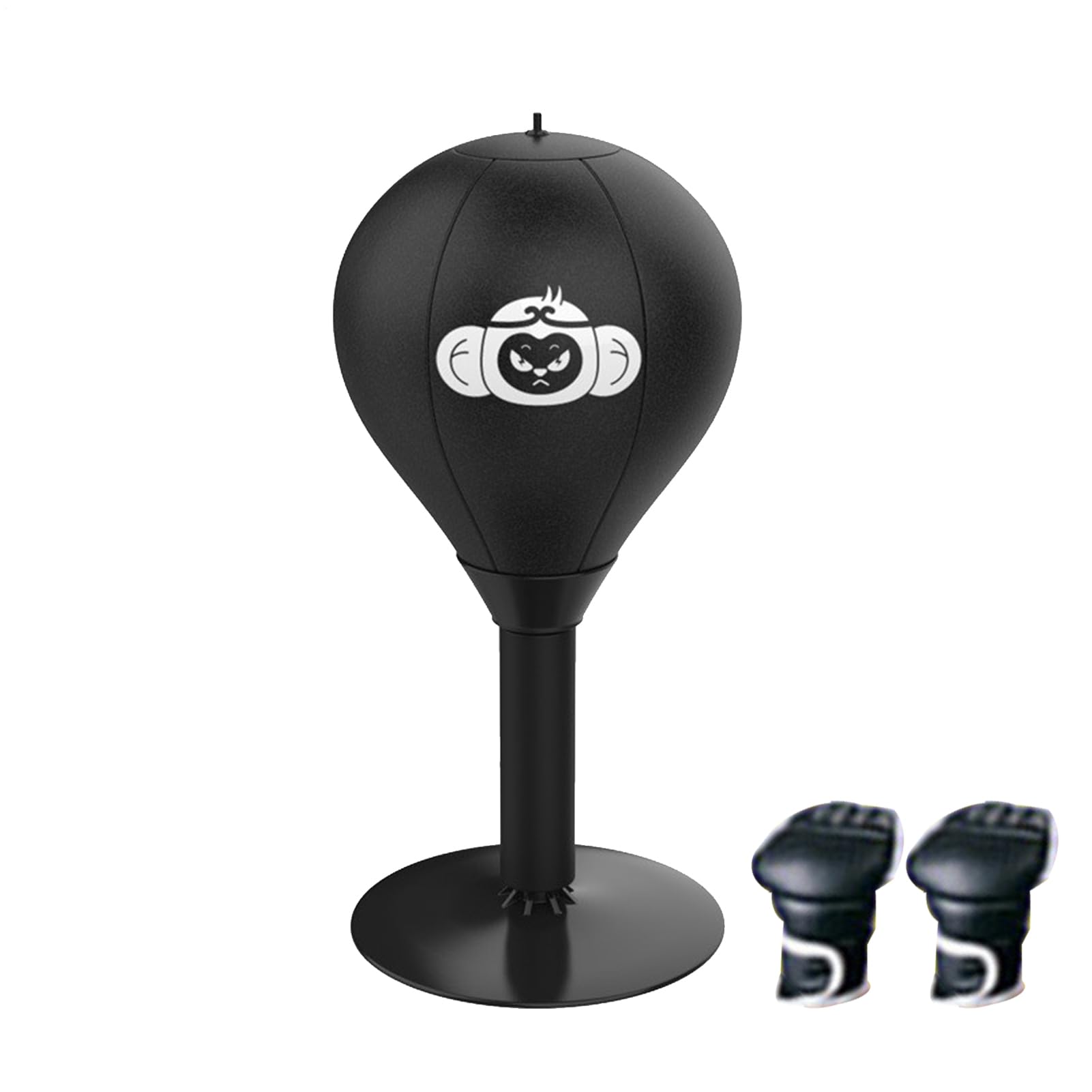 Sacco da boxe da scrivania, mini palla da boxe, mini palla a grappolo, riduttore di stress a molla, palla da ufficio, gadget da ufficio per frustrazione, allenamento da scrivania per il riposo