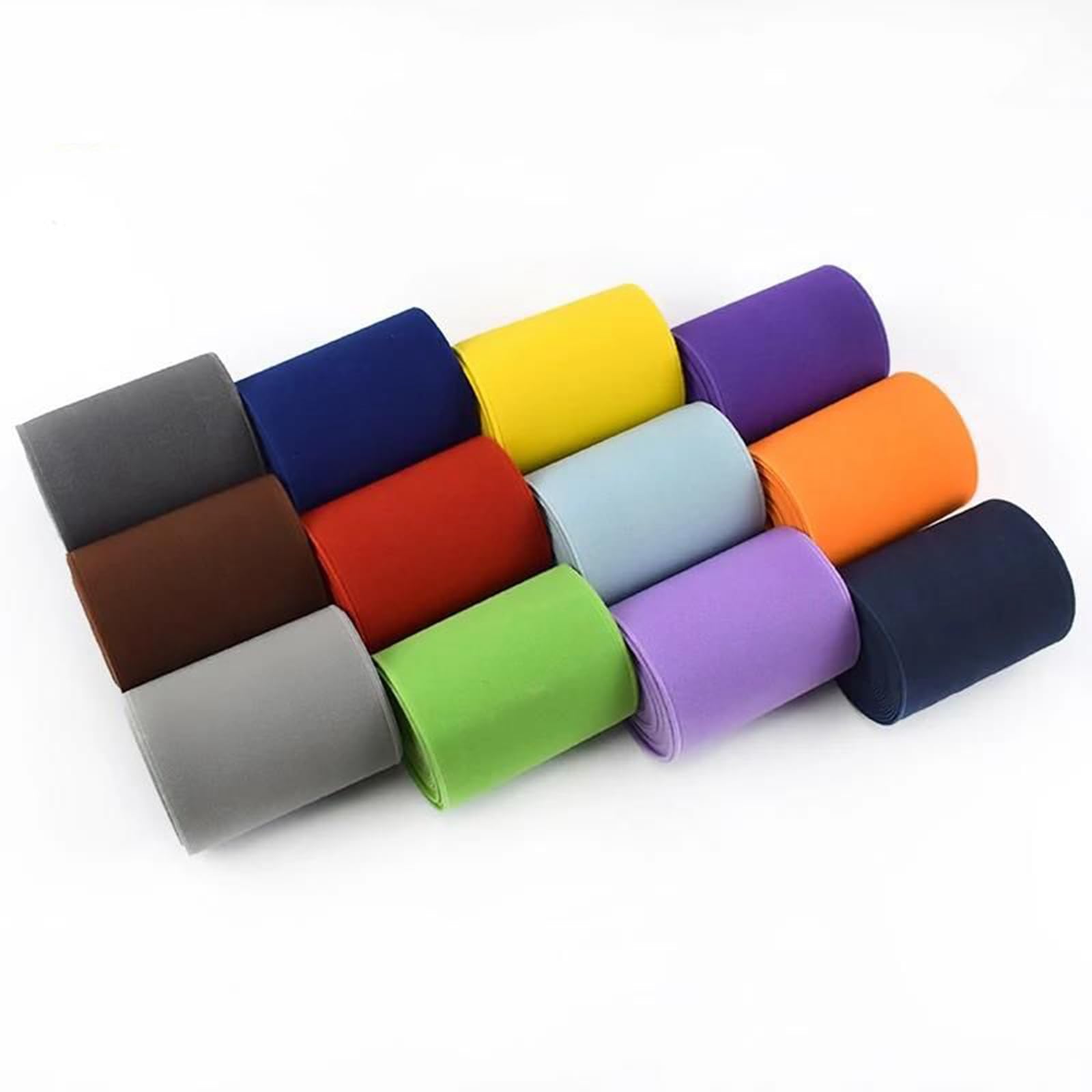 Bandas elásticas Banda elástica Ancha y Plana Cinta elástica de 2 Metros y 8 cm de Ancho for Coser Ropa Interior y Pantalones, Accesorios de Costura (8 cm de Ancho).(Color 15)