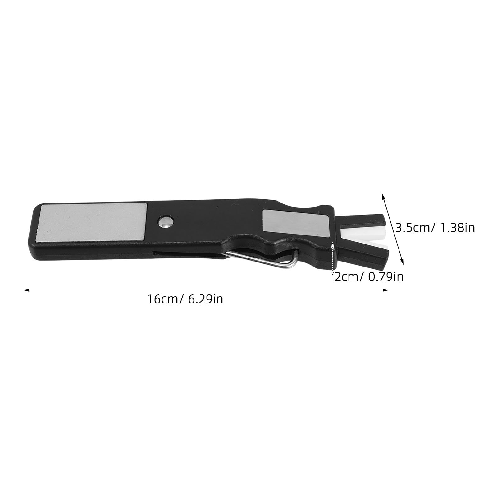 UPKOCH 2 Pezzi di affilatrice per Pattini da Ghiaccio - Affilatrice per Lame in Ceramica per Pattini da Ghiaccio e Scarpe da Hockey - Strumenti di affilatura Comodi e Portatili per affilare Le Lame