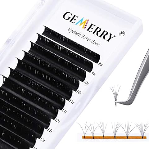 GEMERRY Pestañas Easy Fan Extensiones de Pestañas Cover