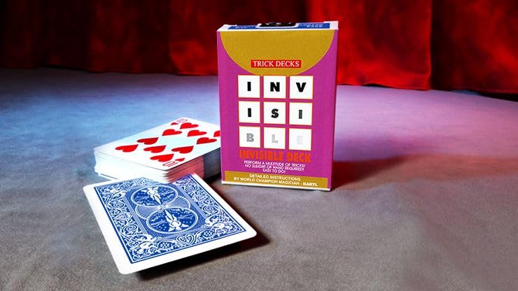 Invisible Deck Bicycle Blue Magic Trick Deck by Daryl