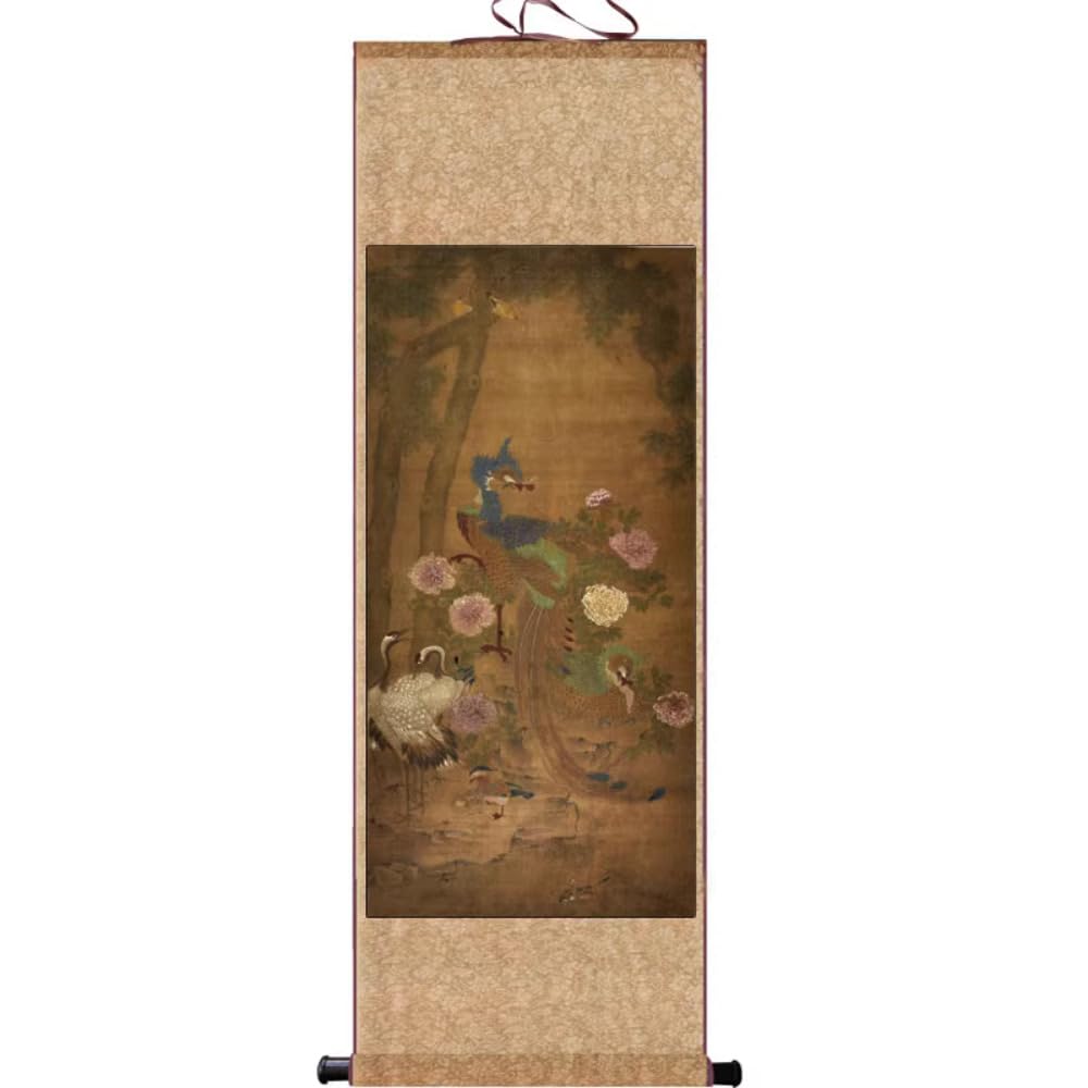 KEXYOAN Scroll Painting Hanging Study Decoration Chinese Style