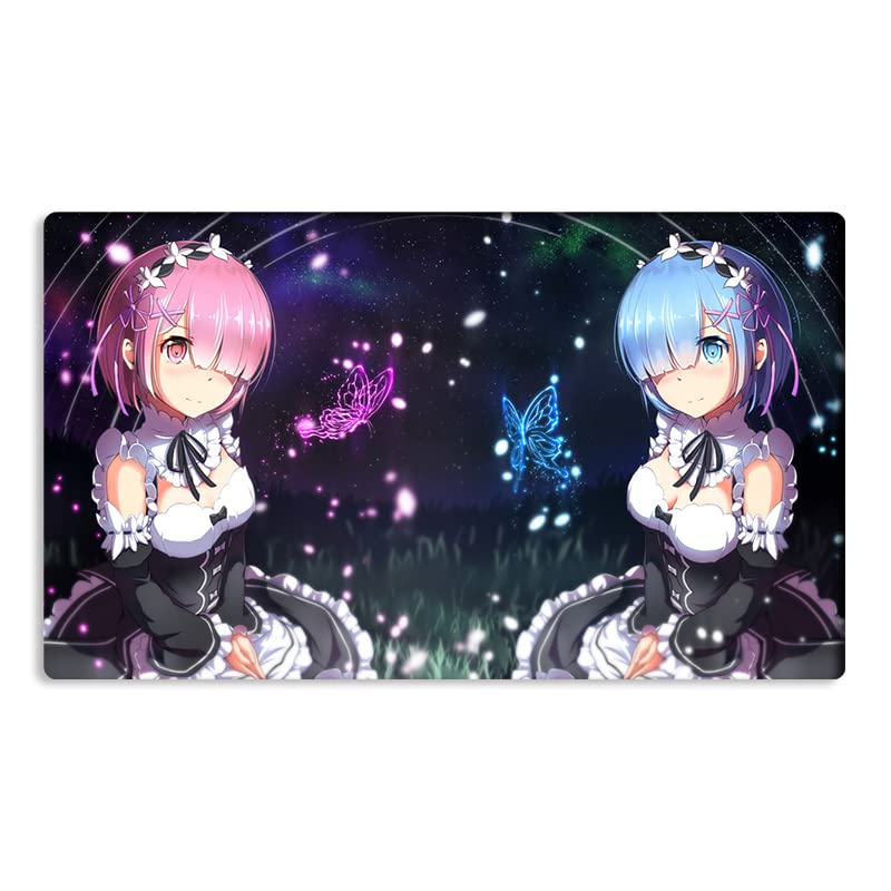 レム・ラム アニメデザイン マット Amazon.co.jp: WVICM プレイマット アニメ Re:Zero レム ラム