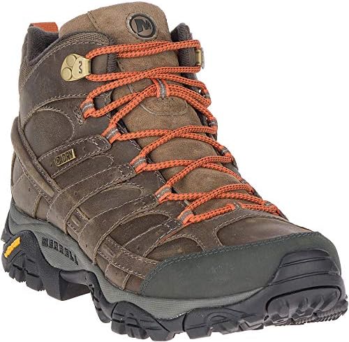 Merrell Men's Moab 2 Prime MID Waterproof Hiking Boot, Canteen, 9.5 | Image 3