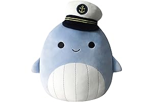 Squishmallows 7-Inch Samir The Blue Whale
