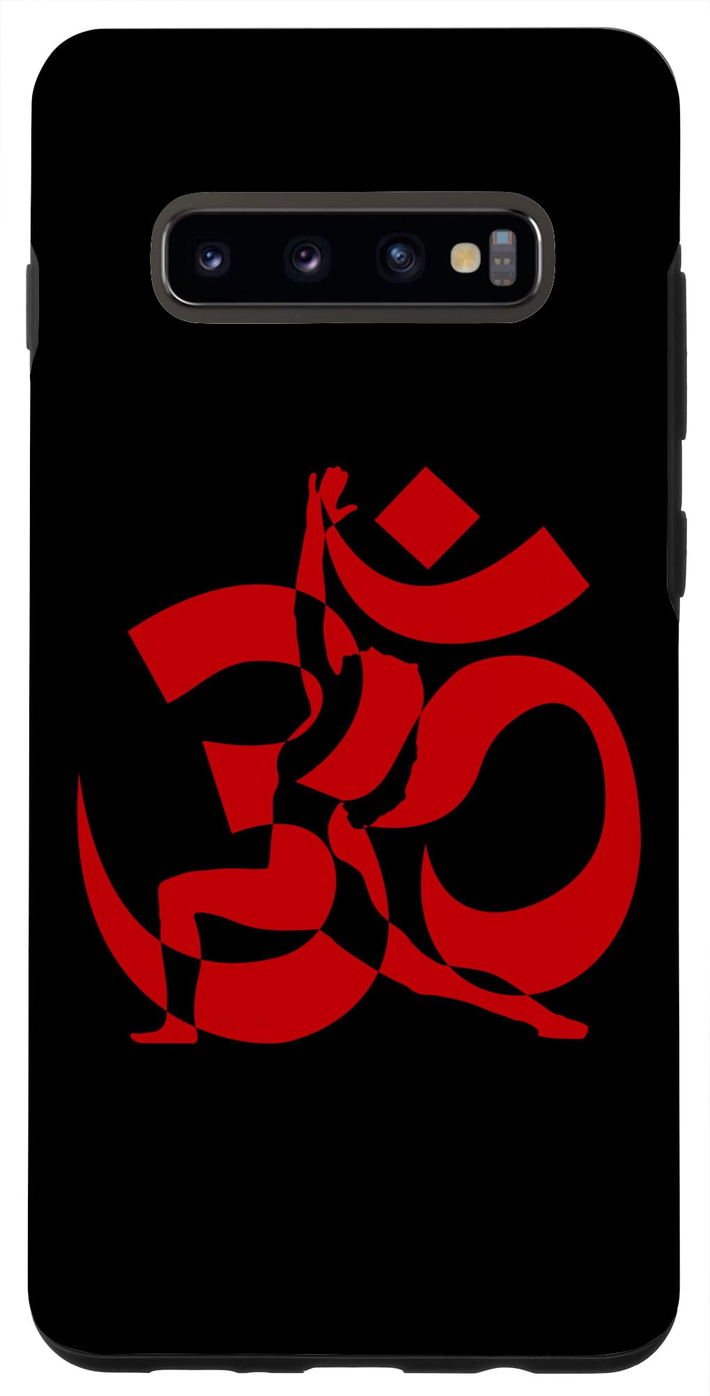 Galaxy S10+ Ohm / Om / Aum Symbol Yoga Beginners Meditation Design Case
