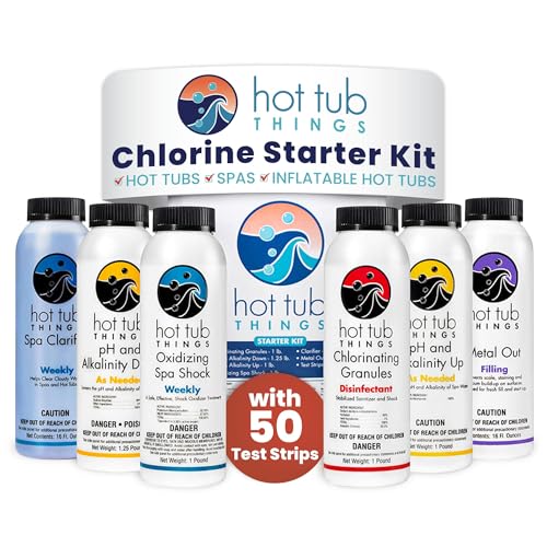 Hot Tub Things - Chlorine Starter Kit - Hot Tub...