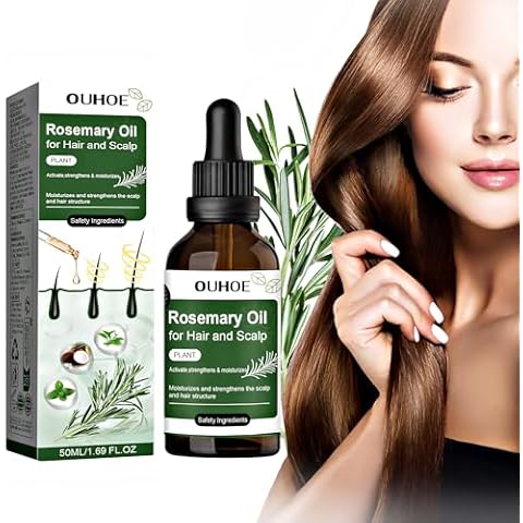 OUHOE Rosemary Oil for Hair and Skin Cover