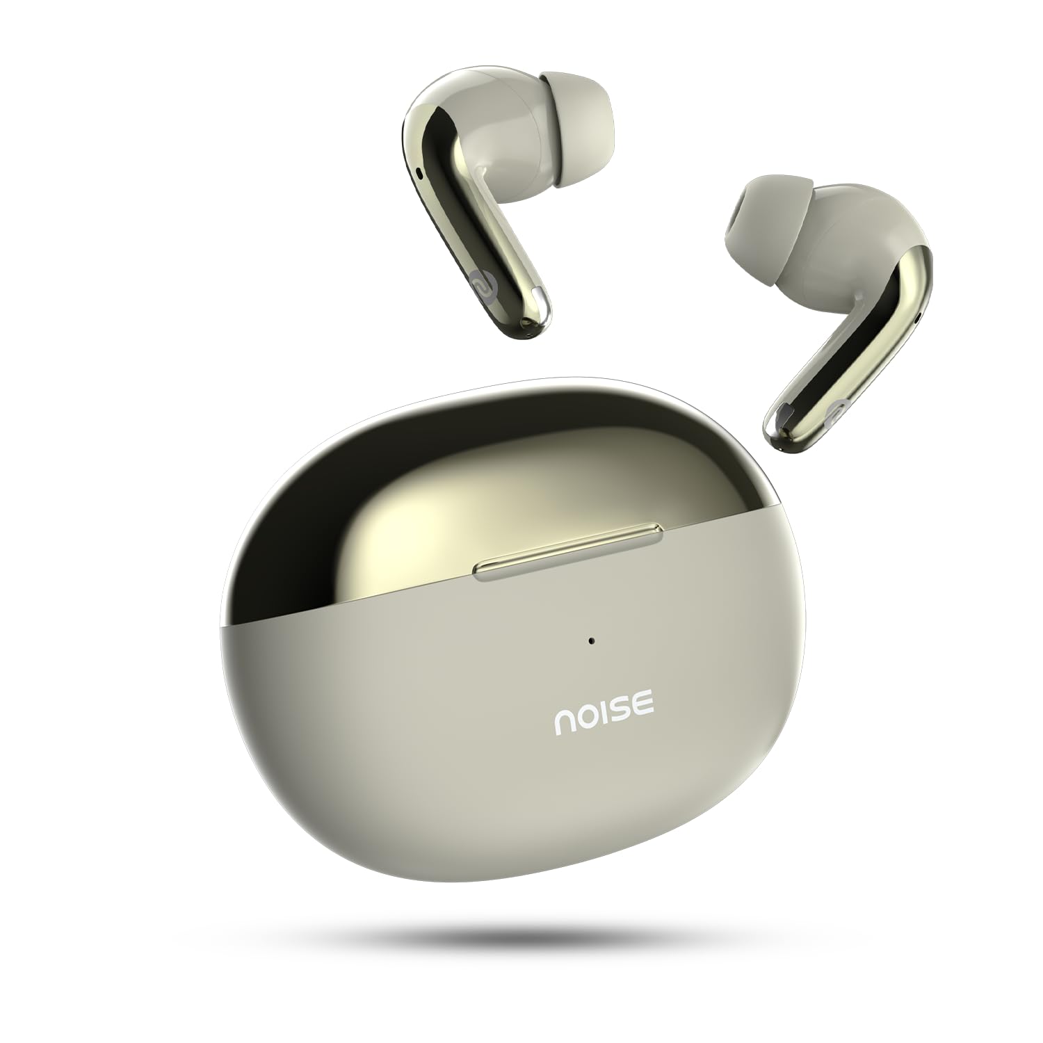 Noise Newly Launched Buds Verve 2 in-Ear Truly Wireless Earbuds with Chrome Finish, 50H of Playtime, Quad Mic with ENC, 13mm Driver, Instacharge(10 mi...