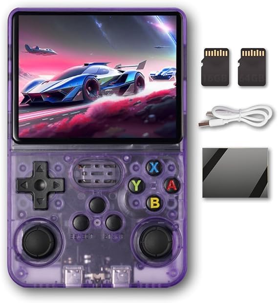 Buy Play with Us R36S Handheld Game Console 3.5 inch Preinstalled ...