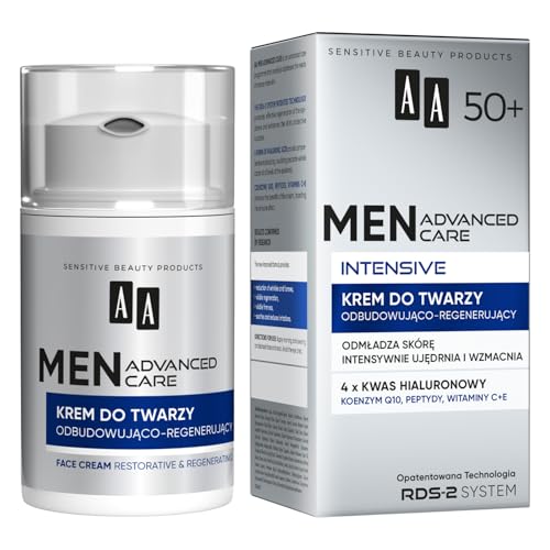 AA Men Advanced Care Intensive 50+ crème réparatrice pour le visage 50 ml