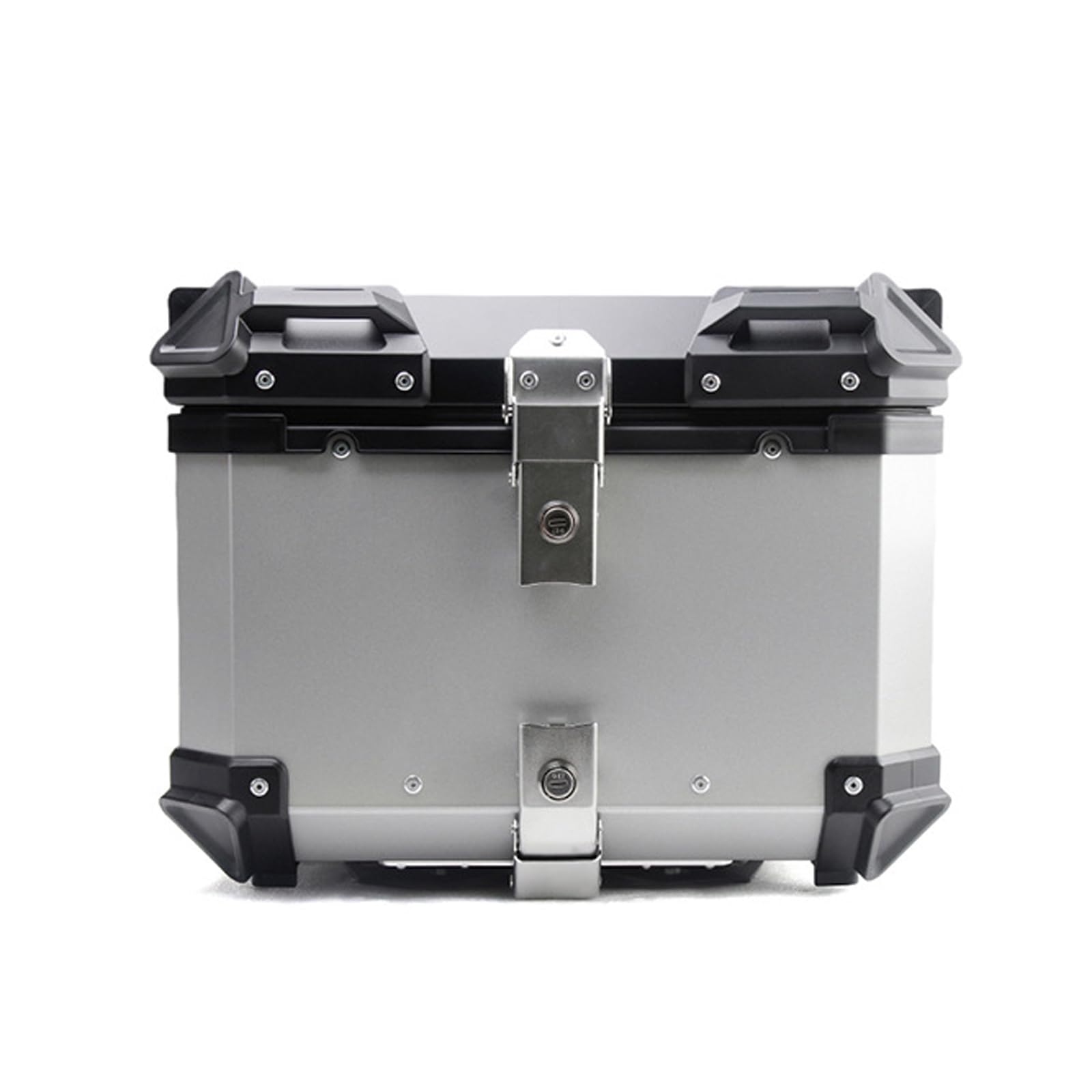 Top Case Moto Yamaha NVX155 en couleur argent avec une capacité de rangement de 45L