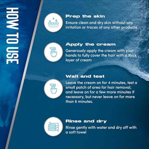 Image of Bold Care Intimate Hair Removal Cream for Men - Fast & Painless, Soothing for Unwanted Coarse Pubic Hair, Suitable For All Skin Types - Pack of 2