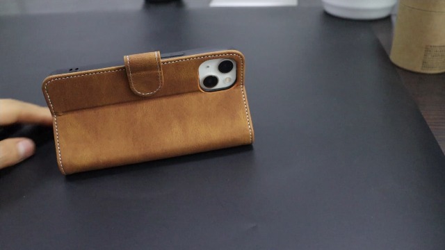 Custodia Wallet Motorola Moto E20 E30 E40 Verde - Pelle con Stand