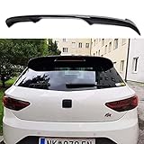 spoiler seat leon ★ Materiale: ABS Spoiler alettone posteriore in plastica ABS nero lucido per Volkswagen Seat LEON 5F MK3 Spoiler nero 2012-2020 Car styling