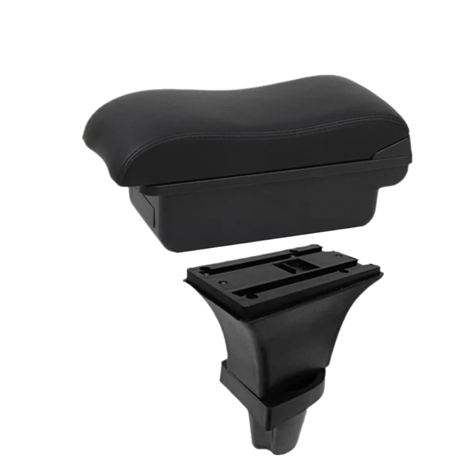 Umdjju A2 Black Line No Usb For Kia For Morning For Picanto Armrest Box Central Storage Interior Dedicated Retrofit Car Accessories Car Centre Console Armrest Box(A2 Black Line No Usb)